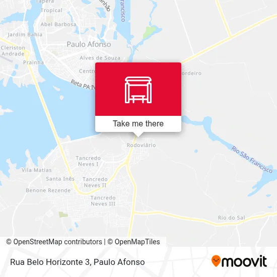 Rua Belo Horizonte 3 map