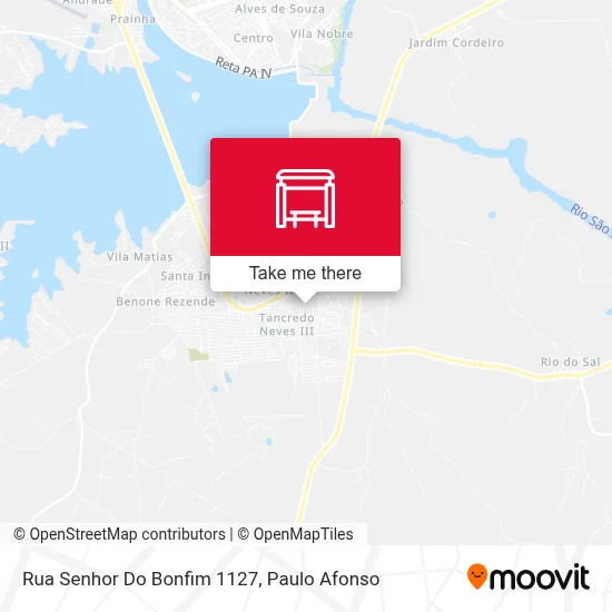Rua Senhor Do Bonfim 1127 map