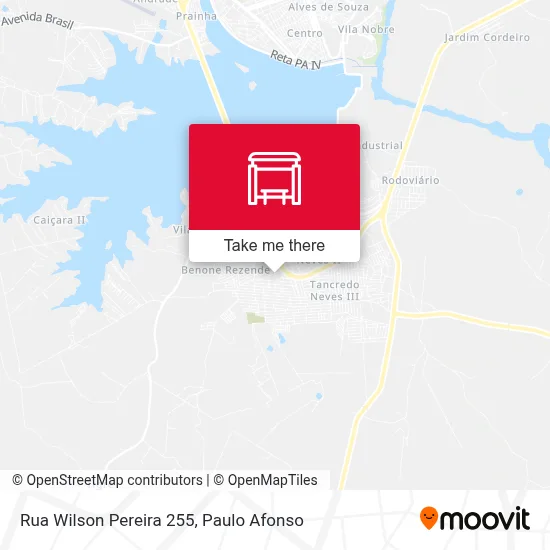 Rua Wilson Pereira 255 map