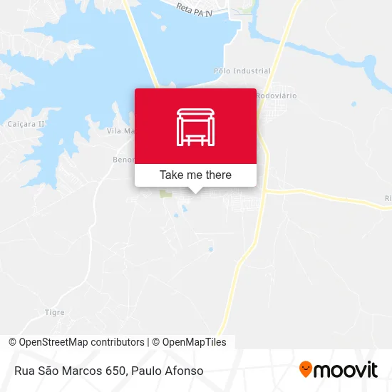 Rua São Marcos 650 map
