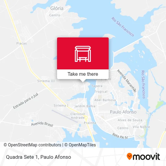 Quadra Sete 1 map