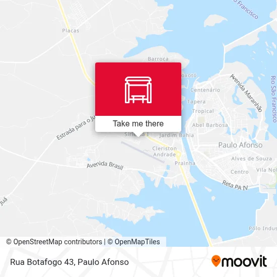Rua Botafogo 43 map