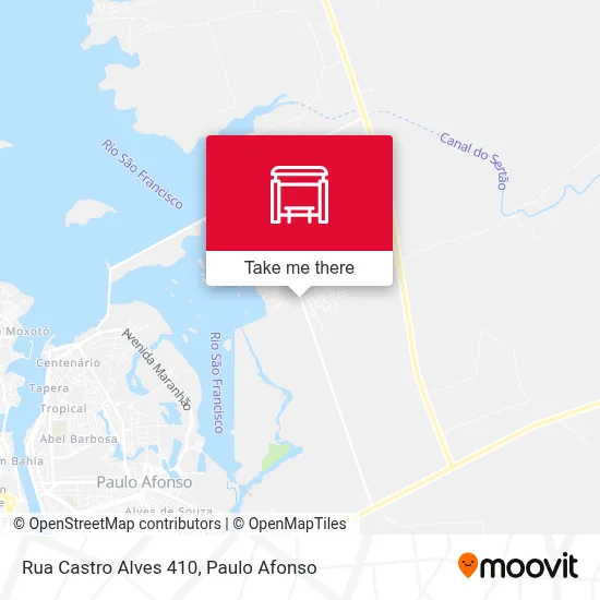 Rua Castro Alves 410 map