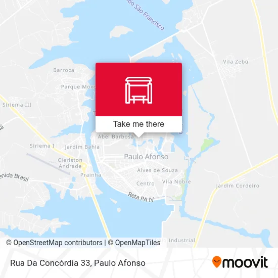 Rua Da Concórdia 33 map