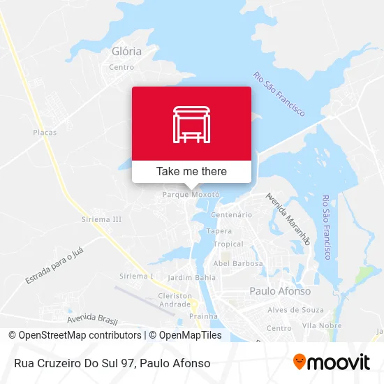 Rua Cruzeiro Do Sul 97 map