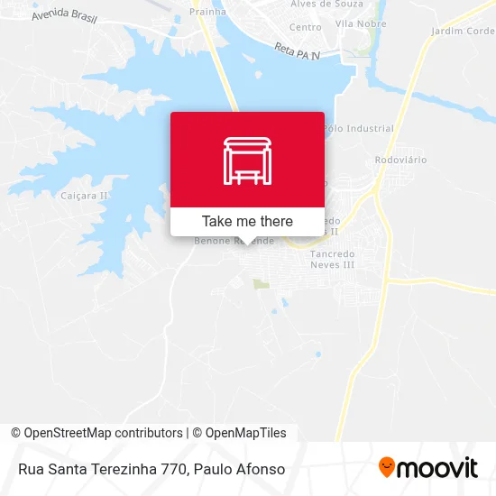 Rua Santa Terezinha 770 map