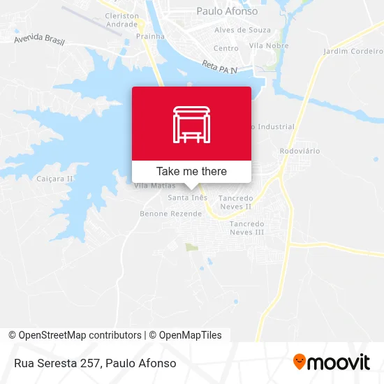 Rua Seresta 257 map