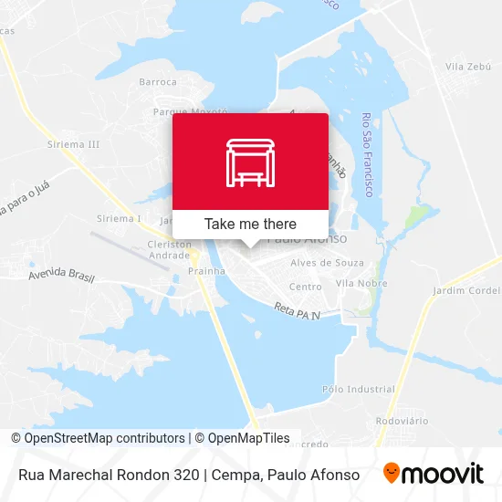 Rua Marechal Rondon 320 | Cempa map