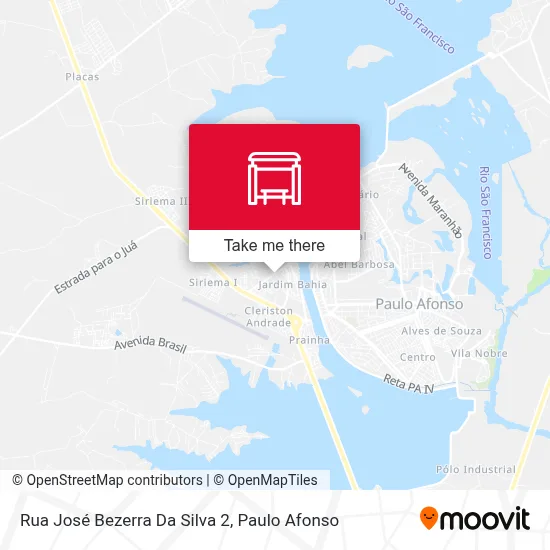 Rua José Bezerra Da Silva 2 map