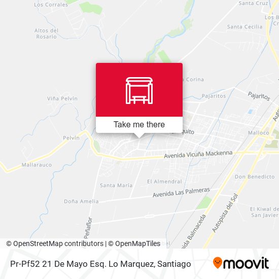 Pr-Pf52 21 De Mayo Esq. Lo Marquez map