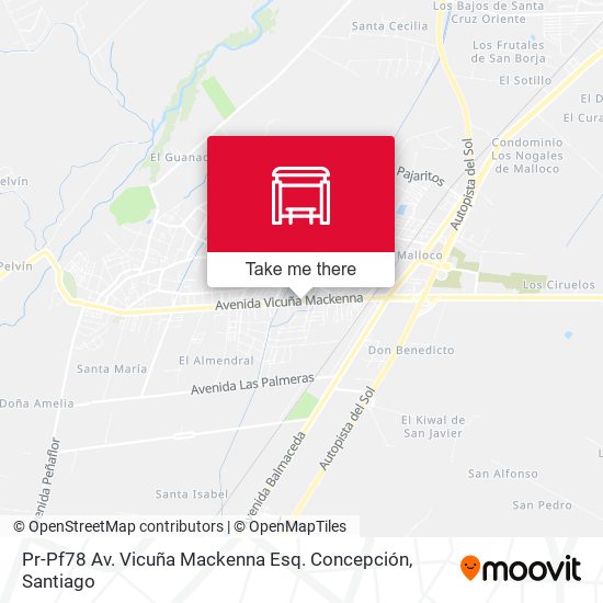 Pr-Pf78 Av. Vicuña Mackenna Esq. Concepción map