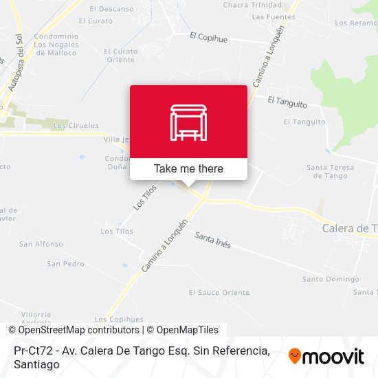 Pr-Ct72 - Av. Calera De Tango Esq. Sin Referencia map