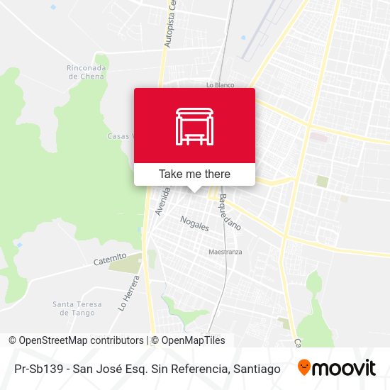 Pr-Sb139 - San José Esq. Sin Referencia map