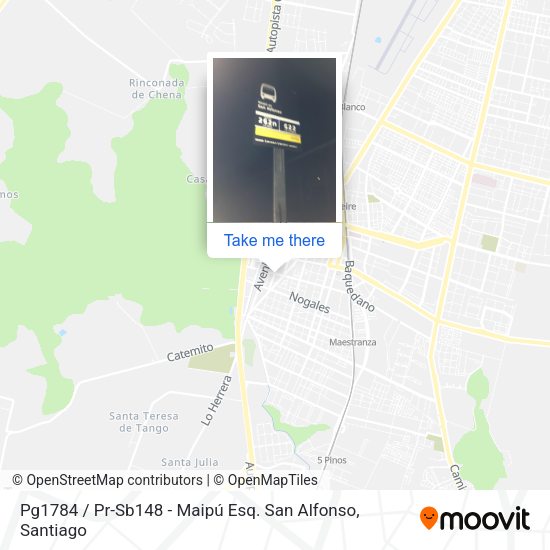 Pg1784 / Pr-Sb148 - Maipú Esq. San Alfonso map
