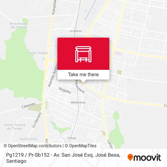 Pg1219 / Pr-Sb152 - Av. San José Esq. José Besa map