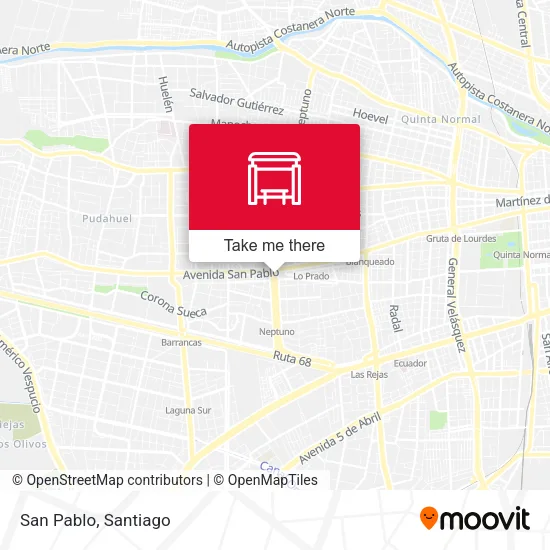 San Pablo map