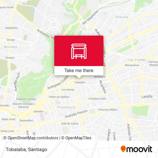 Tobalaba map