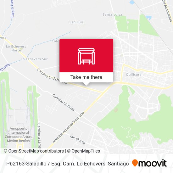 Pb2163-Saladillo / Esq. Cam. Lo Echevers map