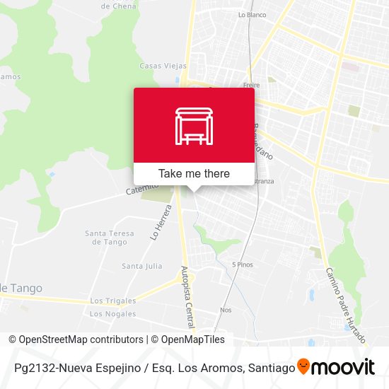 Pg2132-Nueva Espejino / Esq. Los Aromos map
