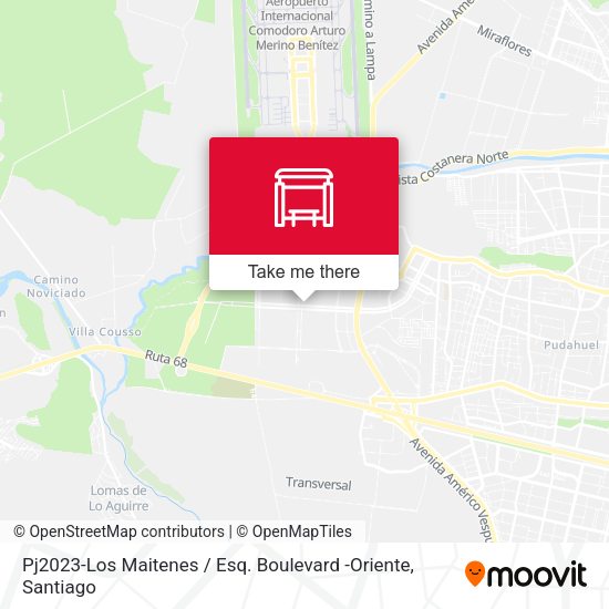 Pj2023-Los Maitenes / Esq. Boulevard -Oriente map
