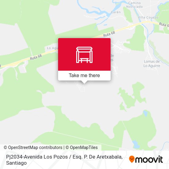 Pj2034-Avenida Los Pozos / Esq. P. De Aretxabala map