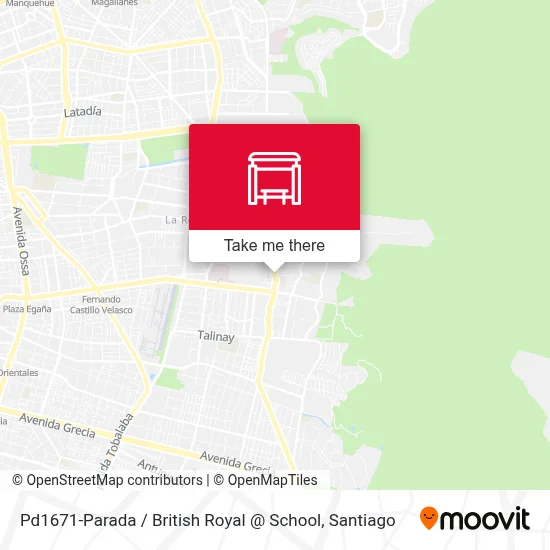 Pd1671-Parada  / British Royal @ School map