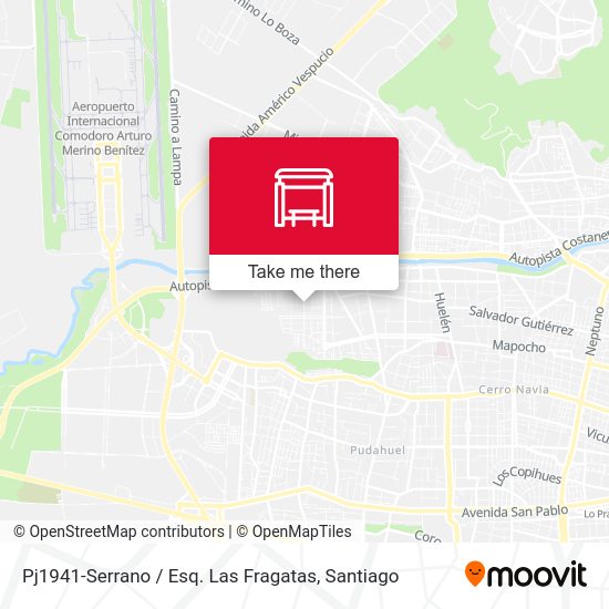 Mapa de Pj1941-Serrano / Esq.  Las Fragatas