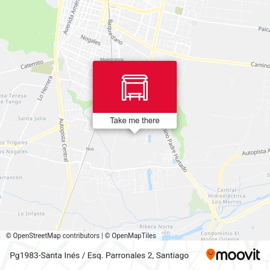 Pg1983-Santa Inés / Esq. Parronales 2 map