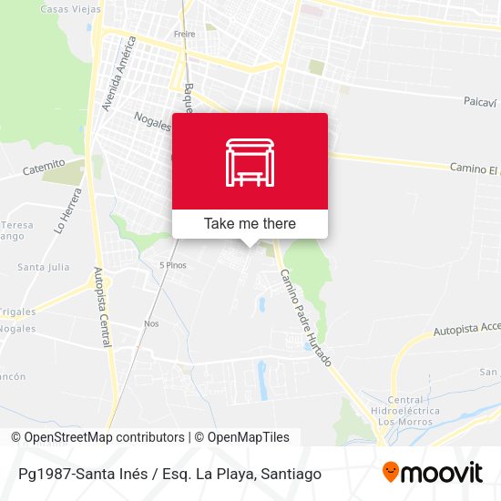 Pg1987-Santa Inés / Esq. La Playa map