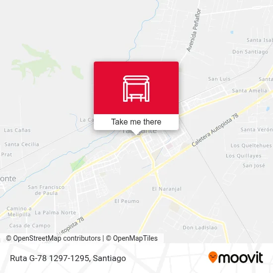 Ruta G-78 1297-1295 map