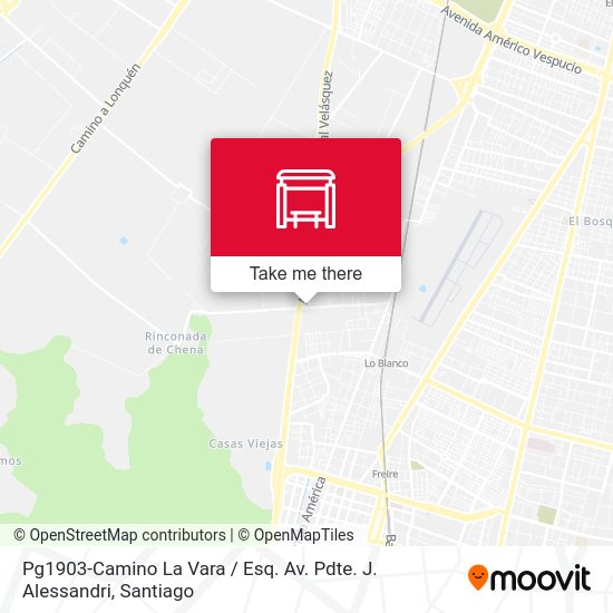 Mapa de Pg1903-Camino La Vara / Esq. Av. Pdte. J. Alessandri