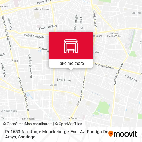 Pd1653-Alc. Jorge Monckeberg / Esq. Av. Rodrigo De Araya map