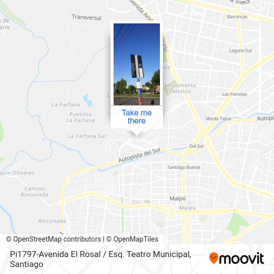 Mapa de Pi1797-Avenida El Rosal / Esq. Teatro Municipal