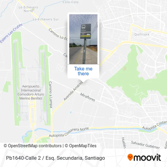 Pb1640-Calle 2 / Esq. Secundaria map