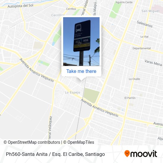 Ph560-Santa Anita / Esq. El Caribe map