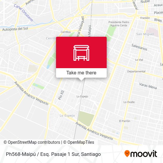 Ph568-Maipú / Esq. Pasaje 1 Sur map