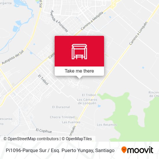 Mapa de Pi1096-Parque Sur / Esq. Puerto Yungay