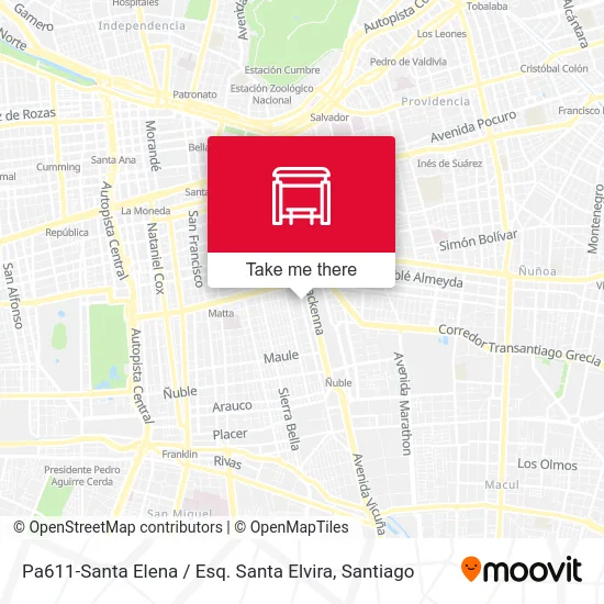 Pa611-Santa Elena / Esq. Santa Elvira map