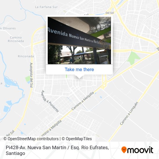 Pi428-Av. Nueva San Martín / Esq. Río Eufrates map
