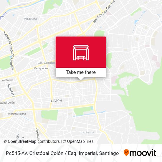 Mapa de Pc545-Av. Cristóbal Colón / Esq. Imperial