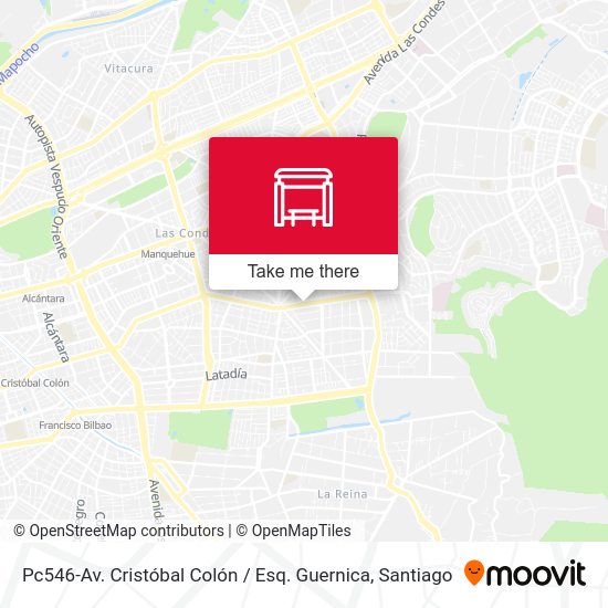 Mapa de Pc546-Av. Cristóbal Colón / Esq. Guernica
