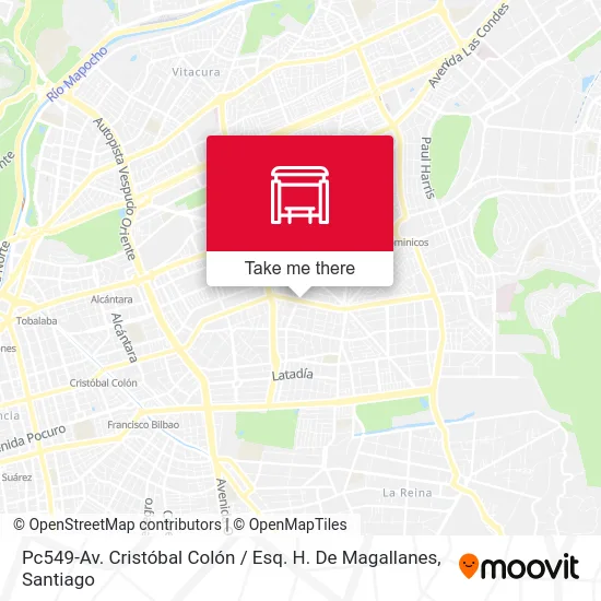 Pc549-Av. Cristóbal Colón / Esq. H. De Magallanes map
