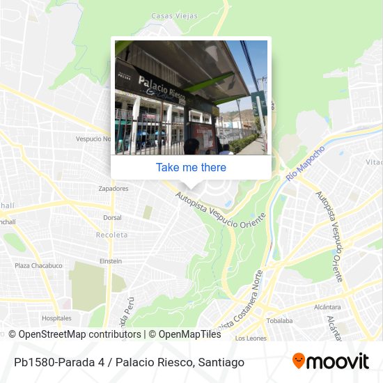 Pb1580-Parada 4 / Palacio Riesco map