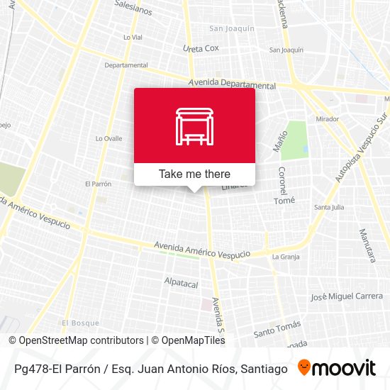 Pg478-El Parrón / Esq. Juan Antonio Ríos map