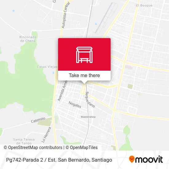 Pg742-Parada 2 / Est. San Bernardo map