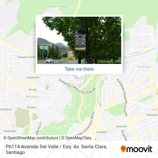 Pb114-Avenida Del Valle / Esq. Av. Santa Clara map