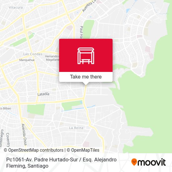 Pc1061-Av. Padre Hurtado-Sur / Esq. Alejandro Fleming map