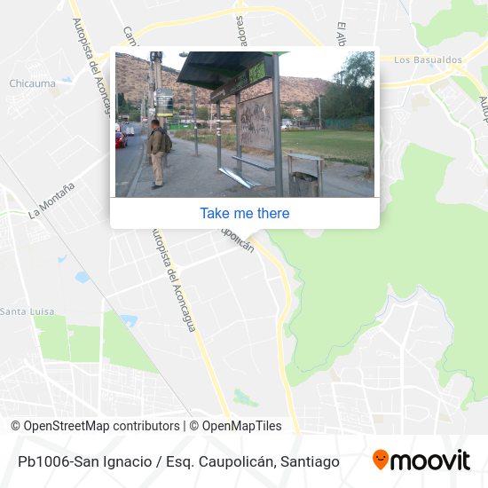 Mapa de Pb1006-San Ignacio / Esq. Caupolicán