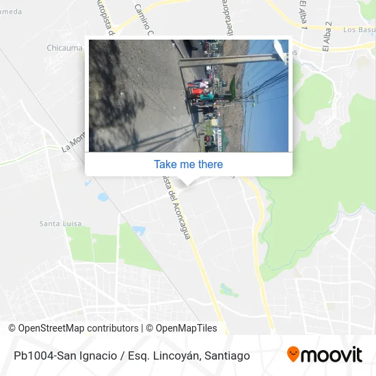 Pb1004-San Ignacio / Esq. Lincoyán map