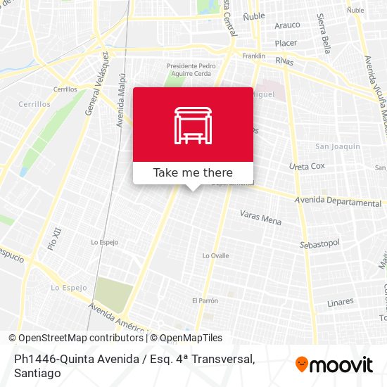 Ph1446-Quinta Avenida / Esq. 4ª Transversal map